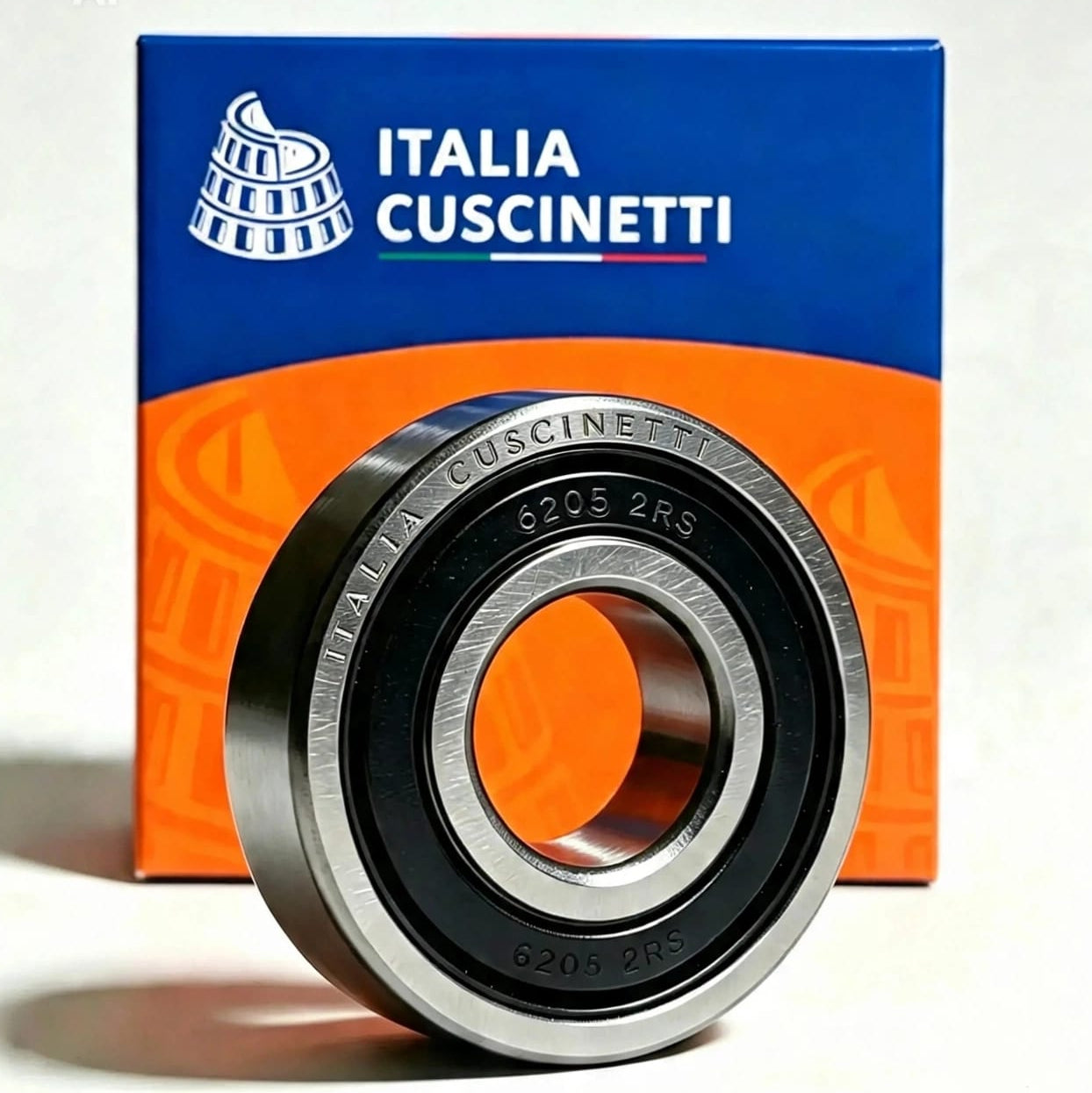 Cuscinetto radiale a sfere 25x52x15 6205 2RS