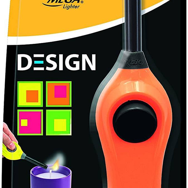 Accendigas Bic Mega Lighter Diseño electrónico multiuso (Fluo Orange)