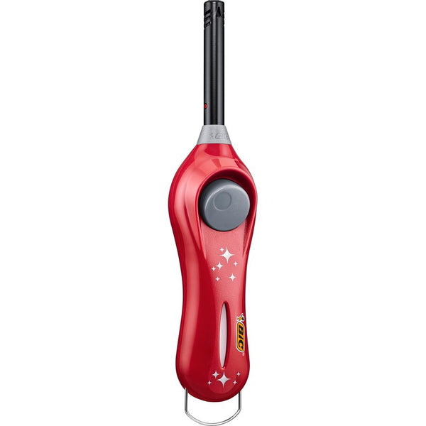 Accendigas Bic Mega Lighter Multi-purpose electronic Happy (red)