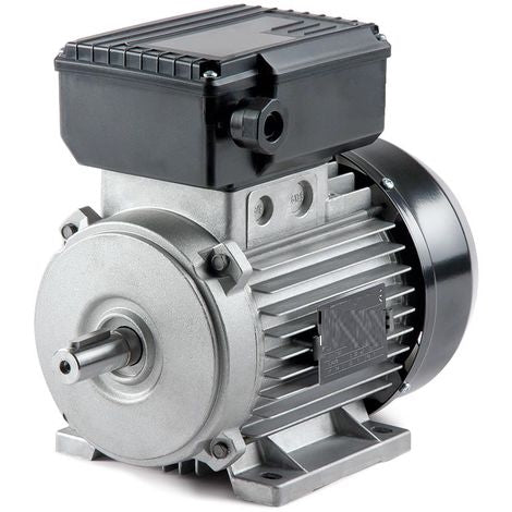 Motore Elettrico Monofase 0.75 kW (1 HP) 4 poli (1400 giri) Mec 80 B3 230 V